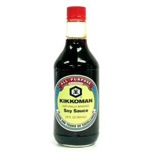 KIKKOMAN - NATURALLY BREWD SOY SAUCE ALL-PURPOSE (20FL OZ)