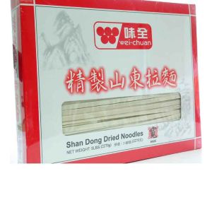 WEI-CHUAN - SHAN DONG DRIED NOODLES (WIDE 5LBS)