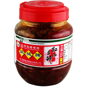 JC - PIXIAN BROAD BEAN SAUCE w/ RED OIL  500G