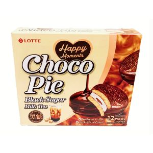 LOTTE - CHOCO PIE / BLACK SUGAR MILK TEA