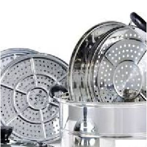 Fan Palm Ware - STAINLESS STEEL STEAMER 24 CM