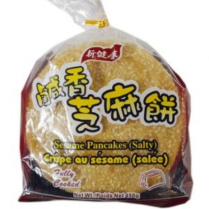 NEW HEALTH - SESAME PANCAKES / SALTY