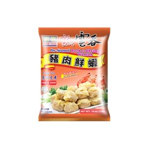 PRIME FOOD - PRE-STEAMED PORK AND SHRIMP WONTON (1 LB / FROZEN)