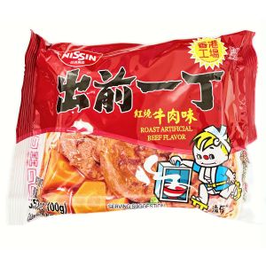 NISSIN ARTIFICIAL ROAST BEEF FLAVOR NOODLE