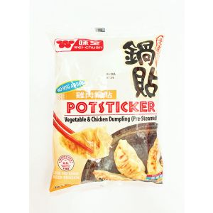 WEI-CHUAN - PRE-STEAMED CHICKEN & VEGETABLE POTSTICKERS