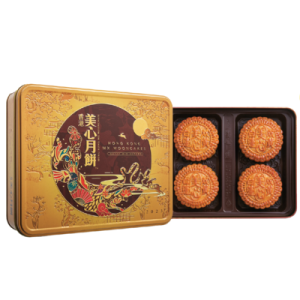 MX - WHT LOTUS SEED PASTE MOON CAKE