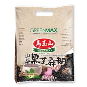 GREENMAX - YAM & BLACK SESAME CEREAL