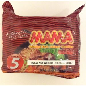MAMA INSTANT NOODLES BEEF FLV / 5 PKGS