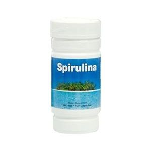 NUHEALTH - SPIRULINA (500MG x 100 CAPS)