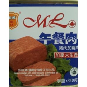 MALING - LUNCHEON LOAF MADE WITH PORK AND CHICKEN (12 OZ)