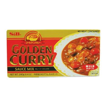 S&B - GOLDEN CURRY - MILD (240G / 12 SERVINGS)