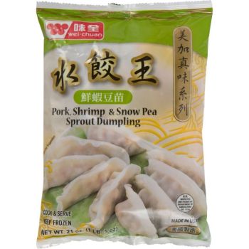 WEI-CHUAN - PORK SHRIMP AND SNOW PEA SPROUT DUMPLING