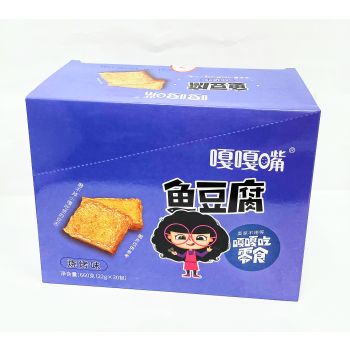 GGZ - FISH TOFU SNACK / BBQ
