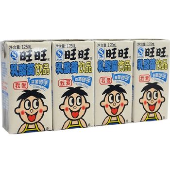 WANT WANT - YOGURT DRINK ADDED OILGO-SAC (4X125ML)