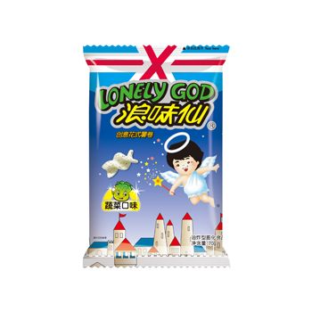WANT-WANT - LONELY GOD POTATO CHIPS VEGETABLE FLAVOR (70G)