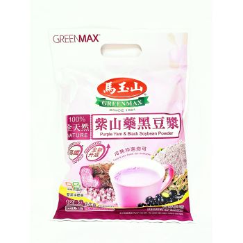 GREENMAX - PURPLE YAM & BLACK SOYBEAN POWDER (14PKGS)