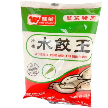 WEI-CHUAN - VEGETABLE .PORK/LEEK DUMPLING