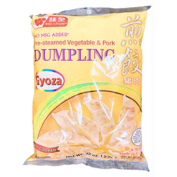 WEICHUAN - GYOZA PS VEG&PORK DUMLING (32OZ)