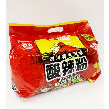 BAIJIA - INSTANT SWEET POTATO THREAD - Original Hot & Sour Flavor (5 IN 1)