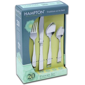 HAMPTON - FLATWARE SET SERVICE FOR FOUR (5PCS X 4)