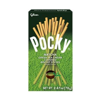 GLICO Pocky Matcha Cookie Sticks 70g (25918)