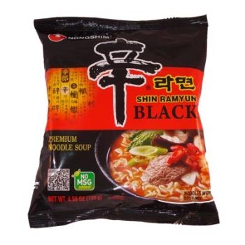 NONG SHIM - BLACK SHIN RAMYUN NOODLE SOUP
