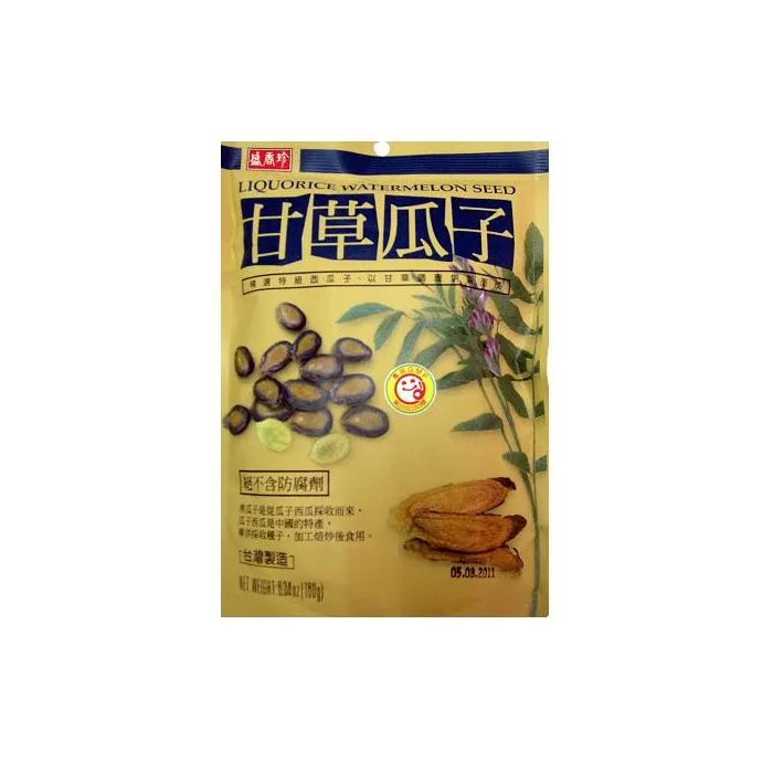 SXZ - LIQUORICE WATERMELON SEED (180G / BAG)
